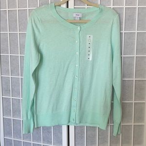 NWT Old Navy Teal/Turquoise Button Up Cardigan